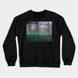 Speeding Right Past The Flowers Crewneck Sweatshirt